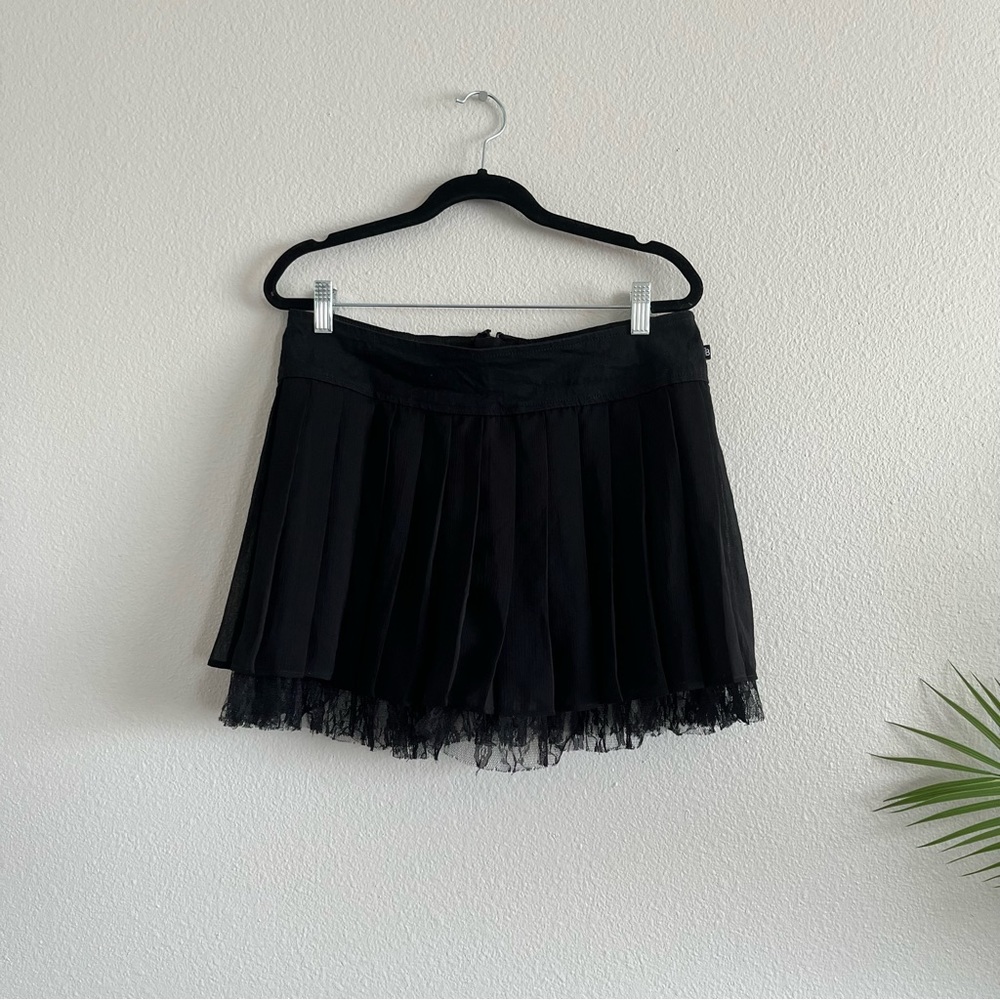 🪩 Royal Bones | Edgy Goth Mini Skirt 🪩